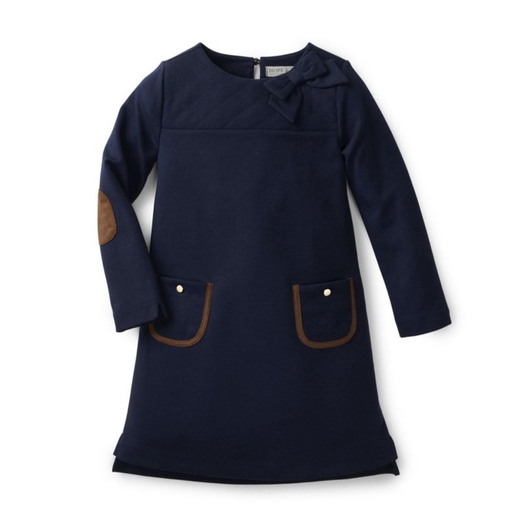Hope & Henry girls Quilted Ponte riding Dress size 18-24 months toddler girls